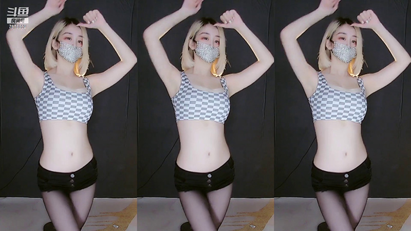 [主播]斗鱼一渔1黑丝热裤抖胸热舞预览图 3