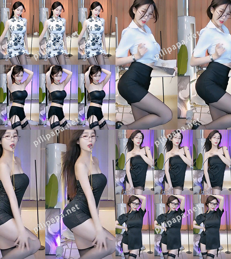 [主播]虎牙主播清妍精选丝袜热舞合集[54V/11.6G]预览图 2