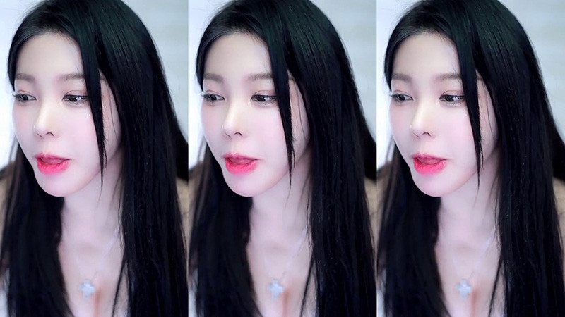 [主播]AfreecaTv韩国BJ阿丽莎低胸吊带袜性感热舞预览图 4