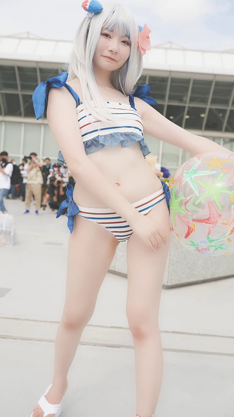 [展会]]垂直拍摄Cosplay峰会漫画Cosplayer Inari泳装预览图 4