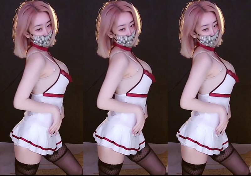 [主播]斗鱼主播一渔1黑丝女仆装性感热舞