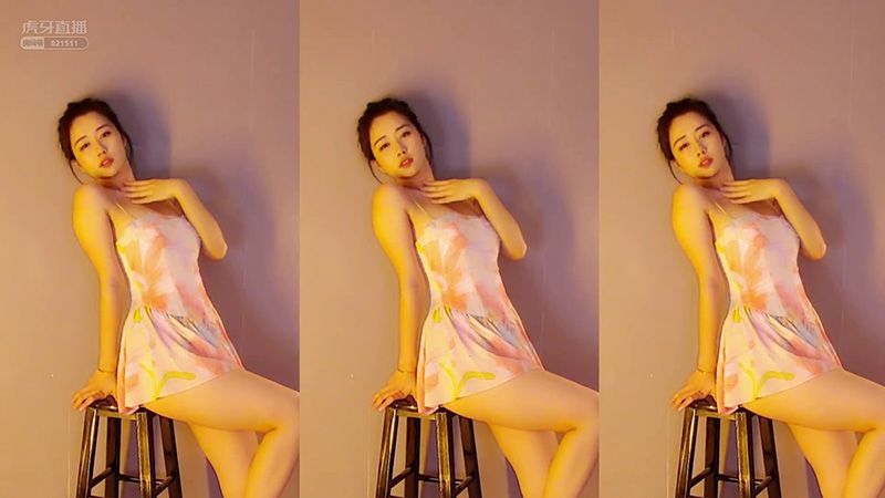 [主播]虎牙安妮清纯小短裙性感诱惑舞蹈2部预览图 3