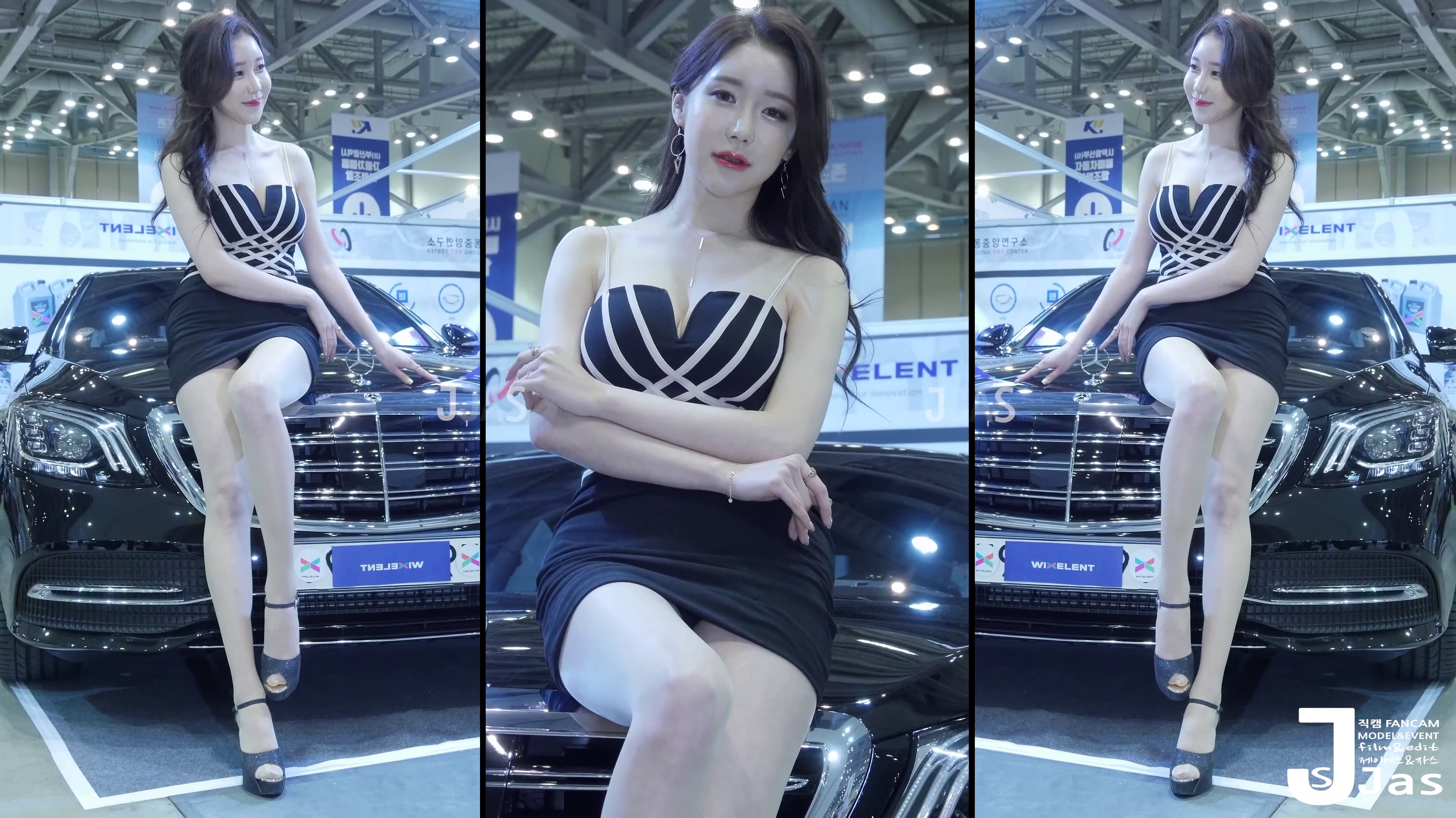 [展会]车展奔驰模特敏彩允Min Chaeyoon预览图 2