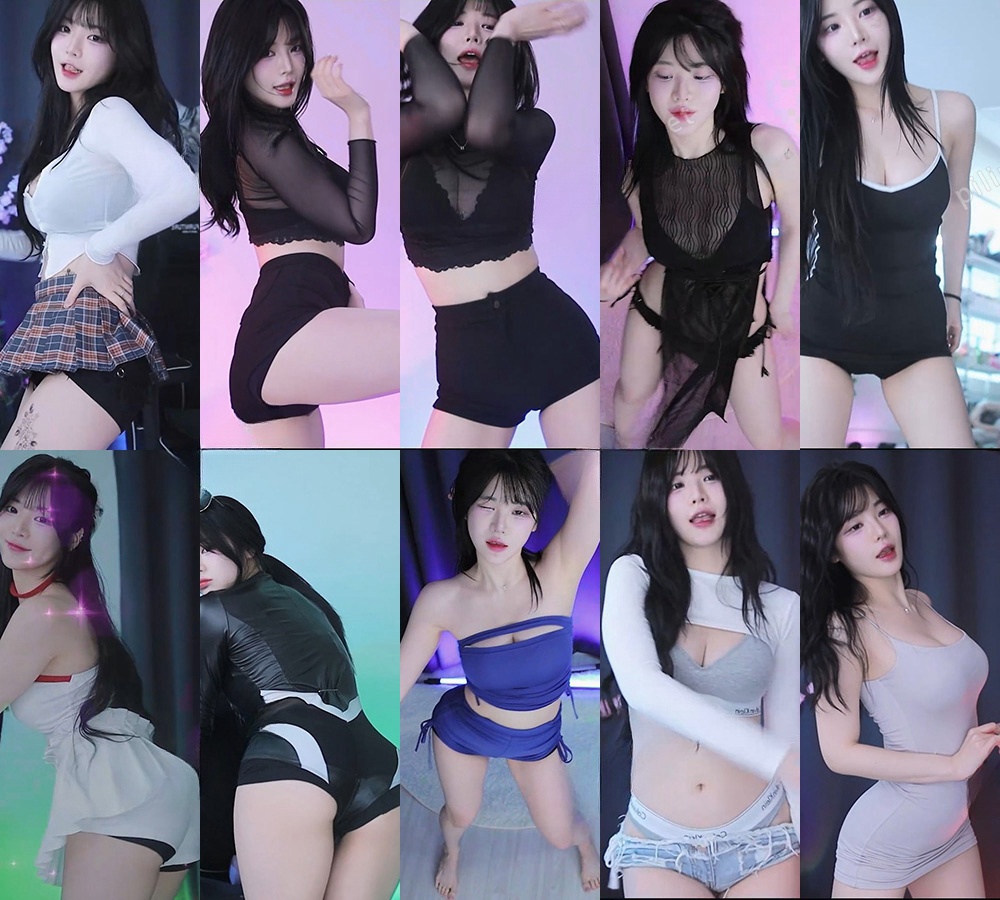 [主播]AfreecaTv韩国BJ蒂尔达24年4月精选舞蹈[36v/9G]