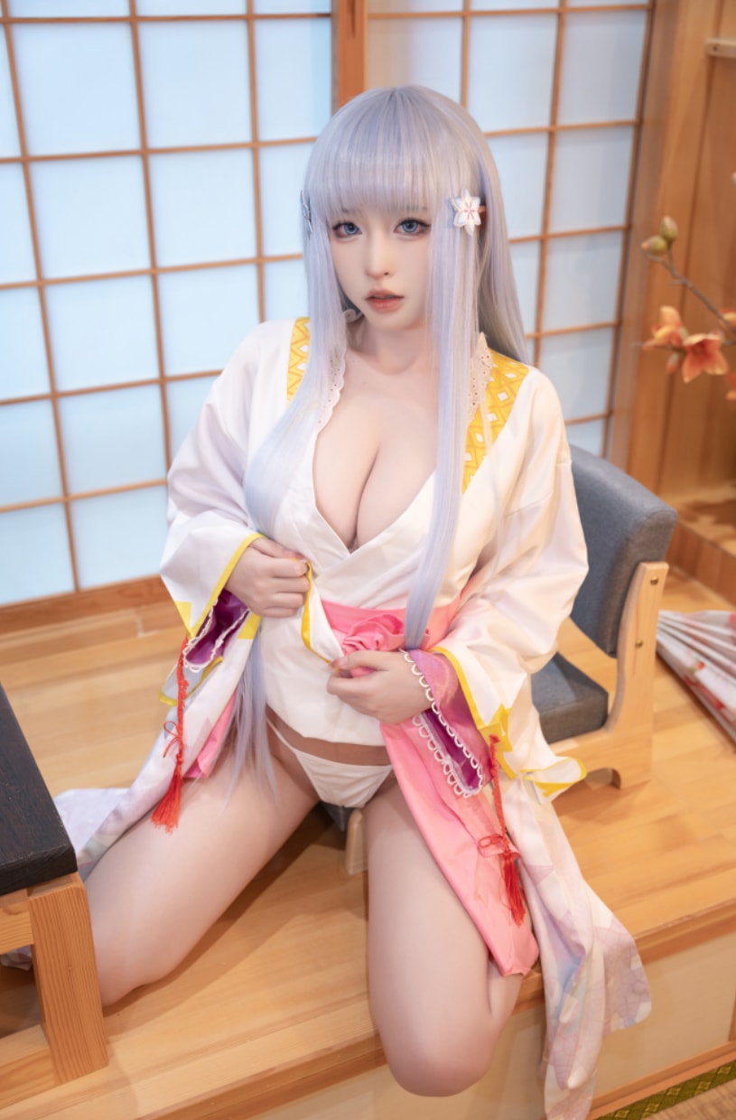 清水由乃 NO.052 美少女万华镜 雪女原服[58P-1.40GB]