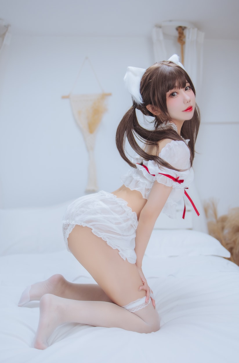 仙女月 NO.17 白猫少女