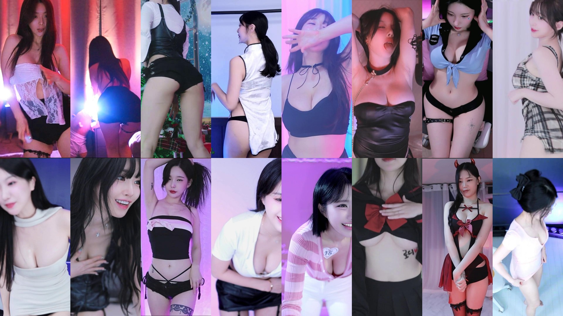 [主播]AfreecaTv韩国BJ 24年12月7日录制舞蹈合集