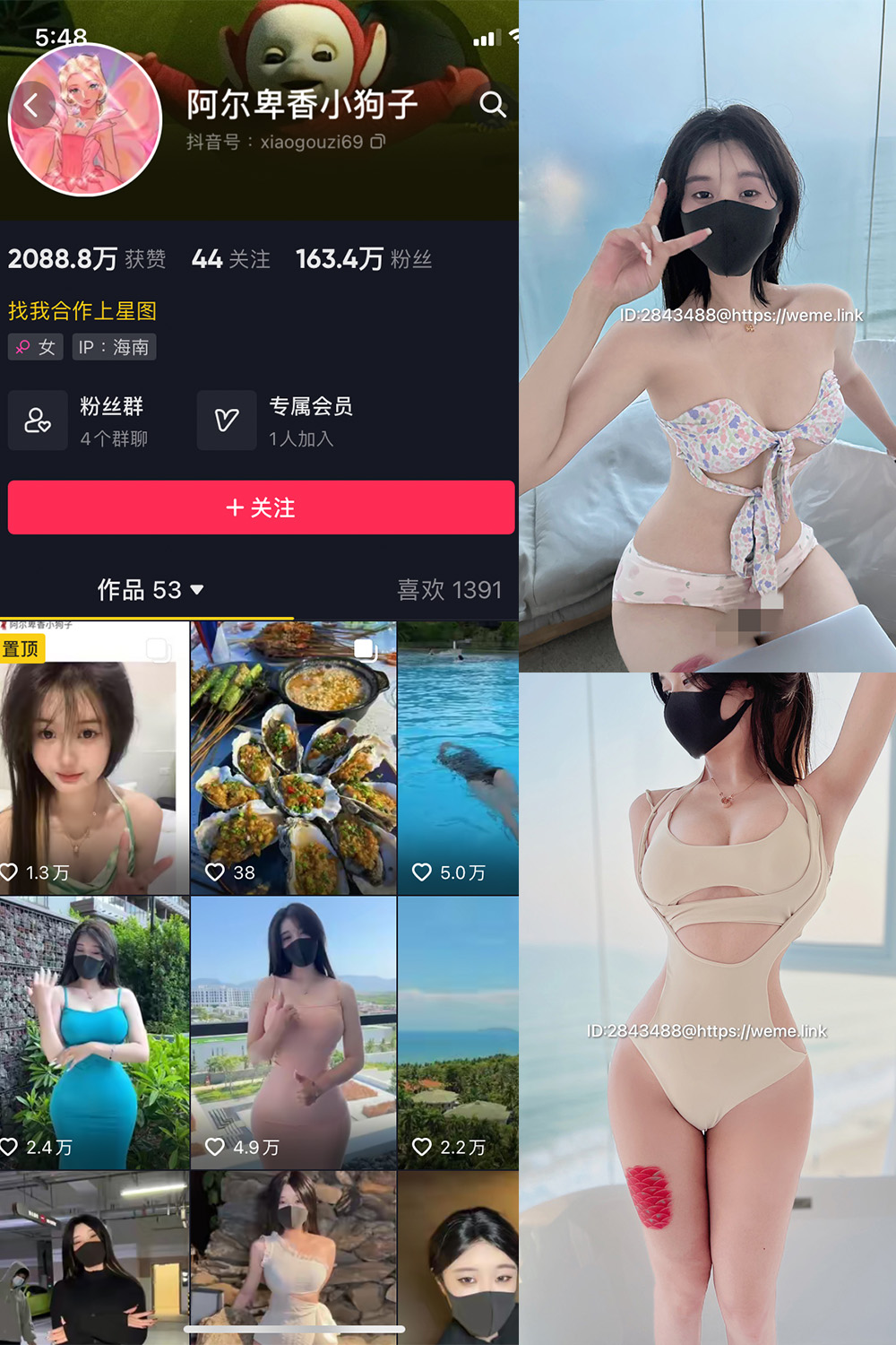 阿尔卑香小狗子 微密圈 NO.003期 最新至：2023.5.31