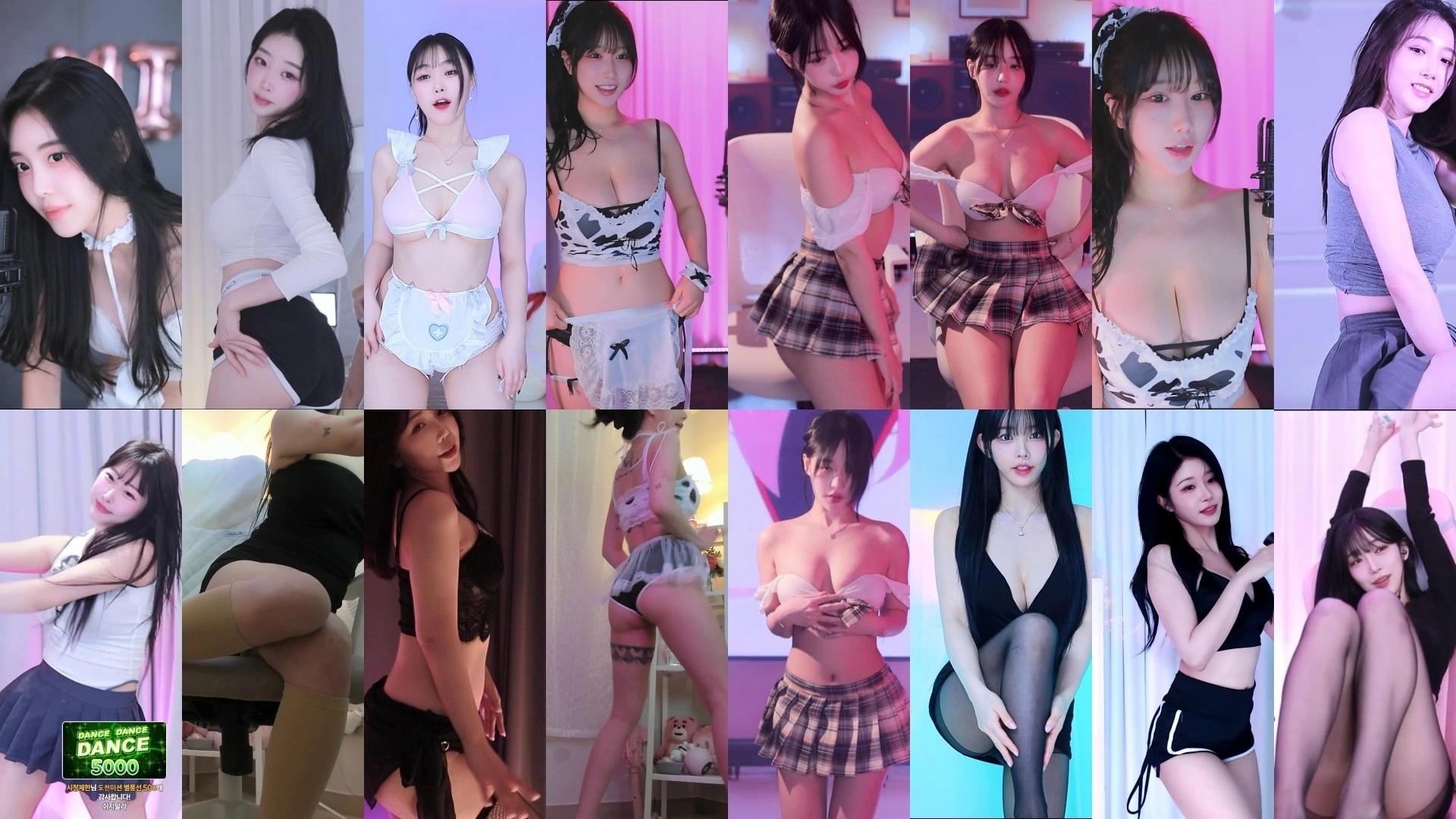 [主播]AfreecaTv韩国BJ 2025年3月25日录制舞蹈合集