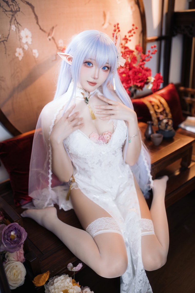 瓜希酱 NO.91 阿尔比恩旗袍