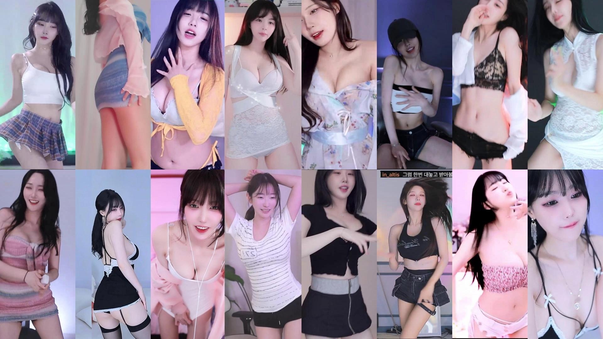 [主播]Sooplive韩国BJ 2025年6月23日录制舞蹈合集