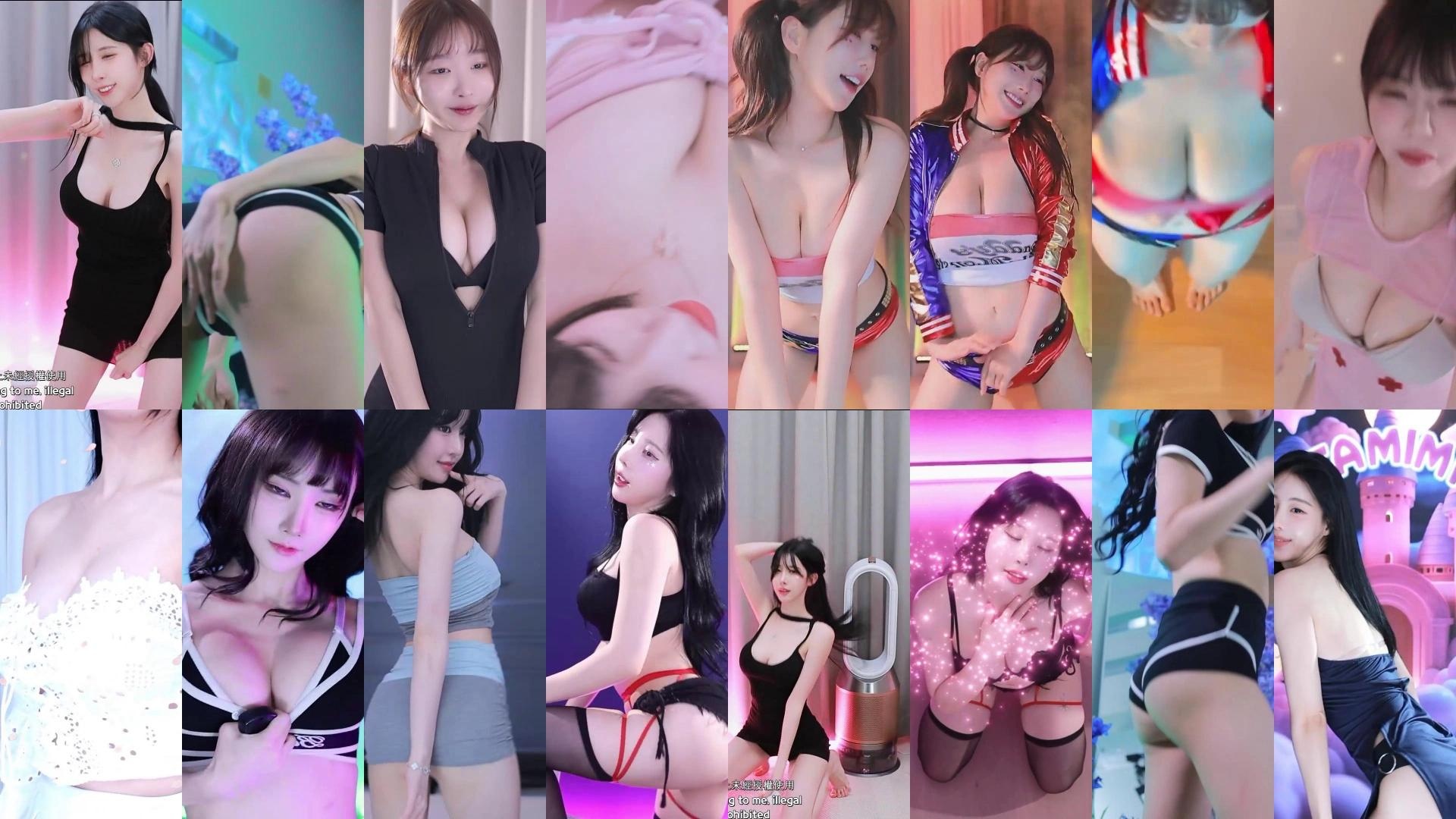 [主播]AfreecaTv韩国BJ 2025年6月3日录制舞蹈合集