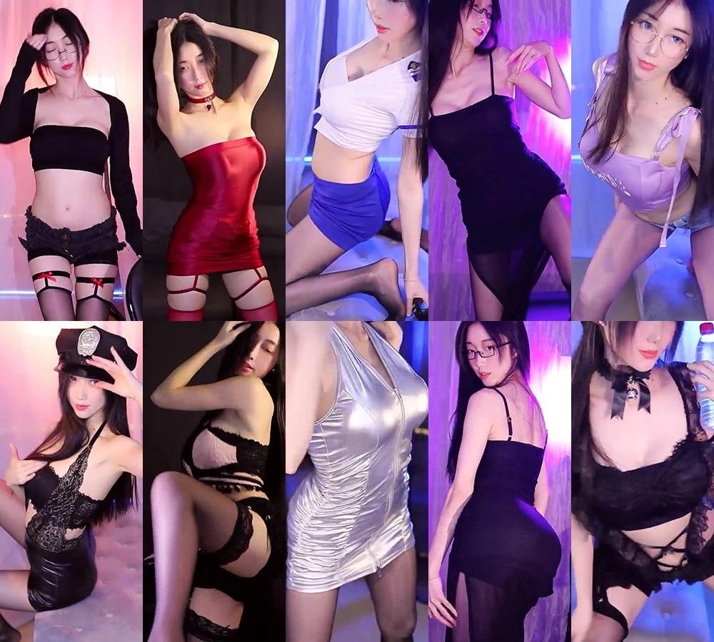 [主播]虎牙直播奇领虞美儿/玉腿腿精选舞蹈剪辑