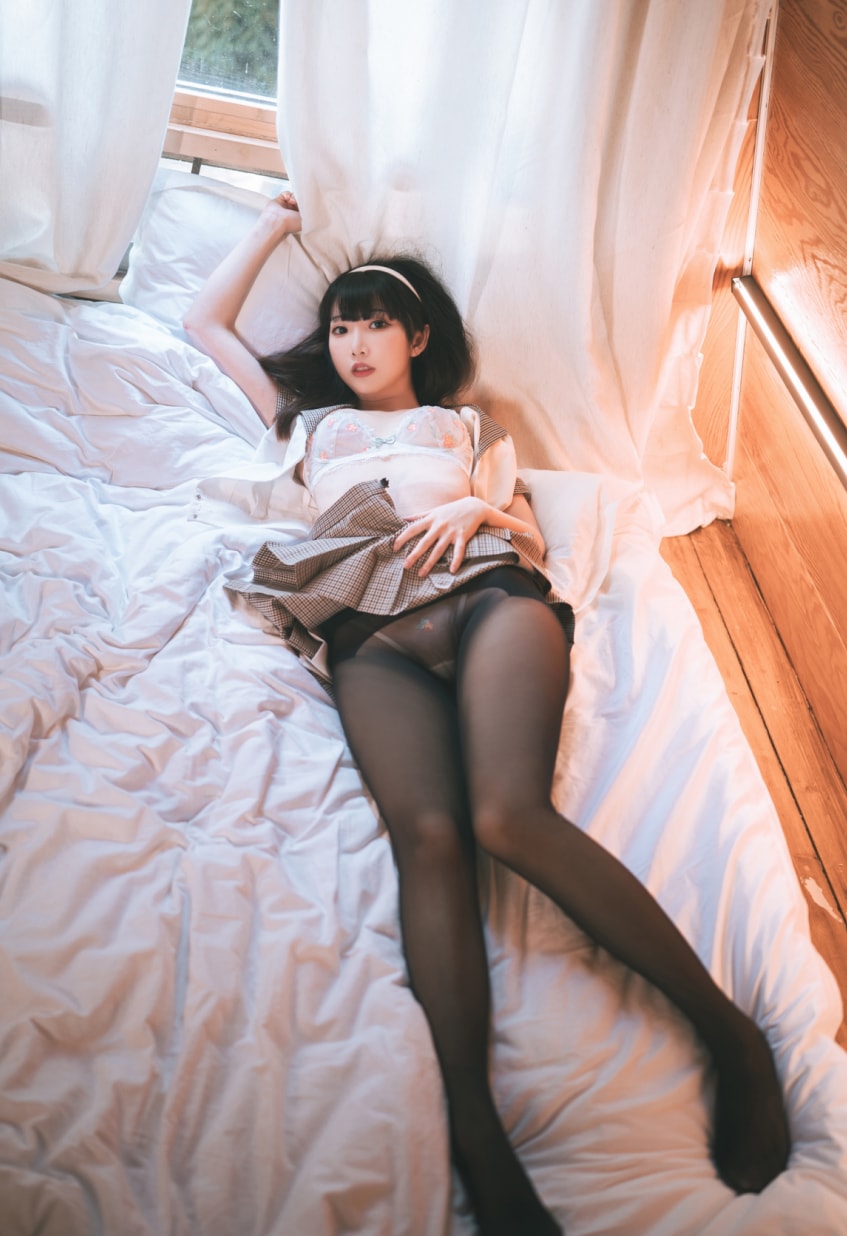 面饼仙儿 NO.146 黑丝露营JK